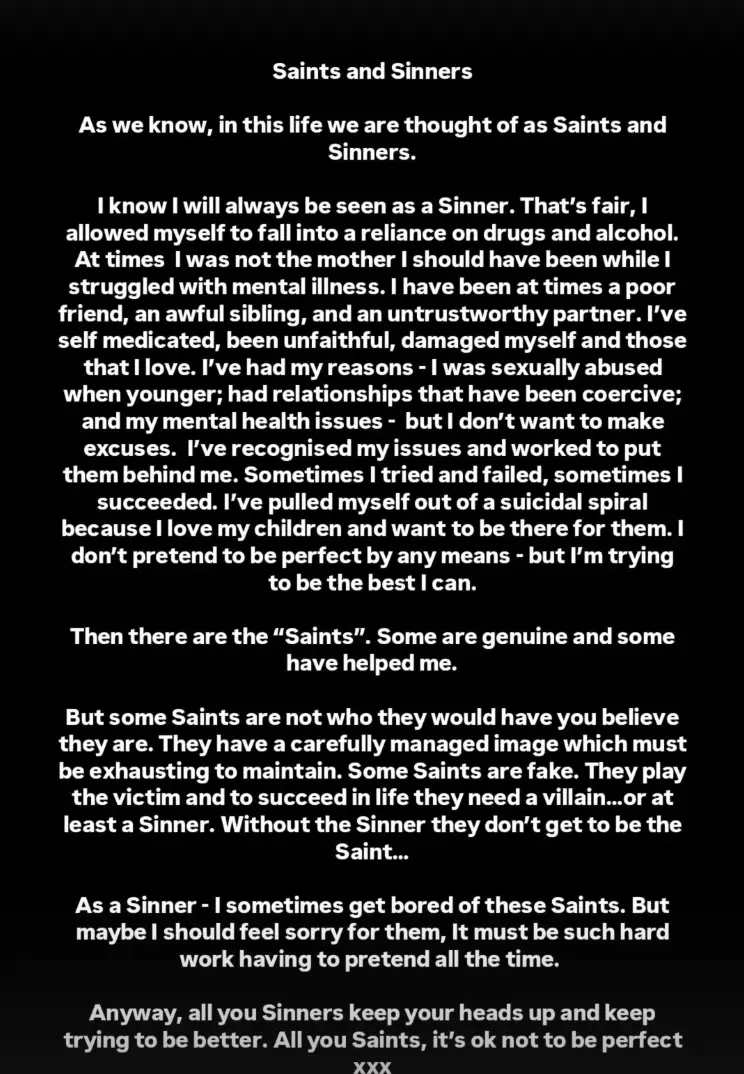 The reality star took to social media to address the comments (Instagram/@katieprice)