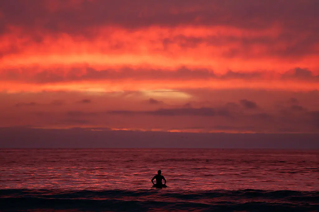 Seawater temperatures are rising and more thunderstorms could be just one of the many consequences (Kevin Carter/Getty Images)
