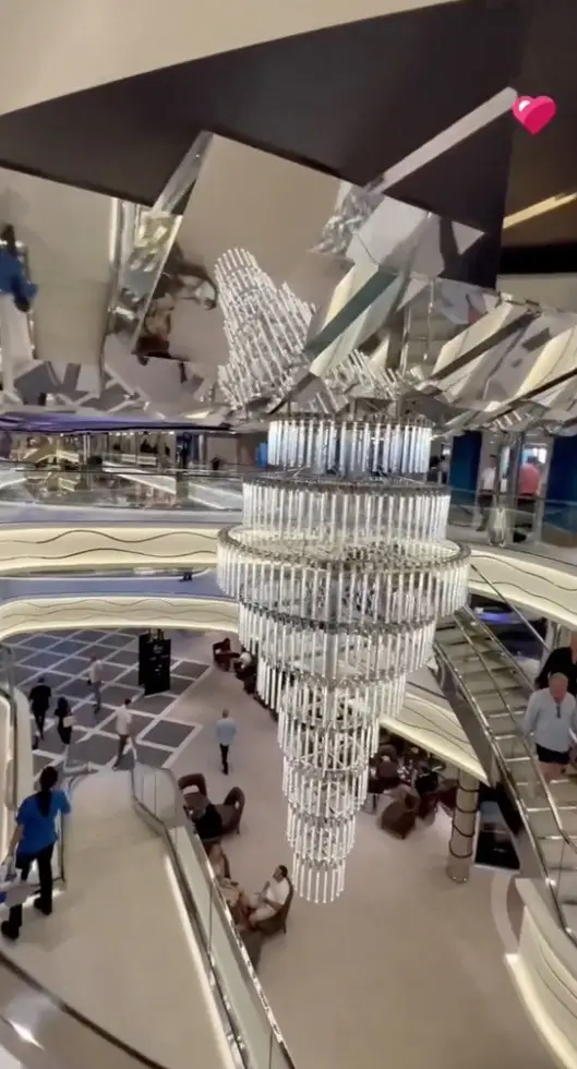 On-board, there are 33 restaurants to choose from along with many and bars.