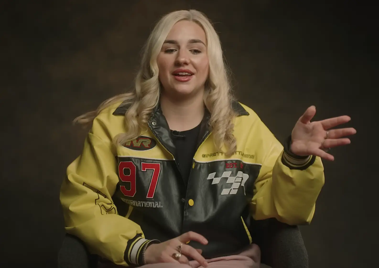 Two years and three months clean of ketamine, she's been told the bladder damage is 'irreversible' (YouTube/LADbible)