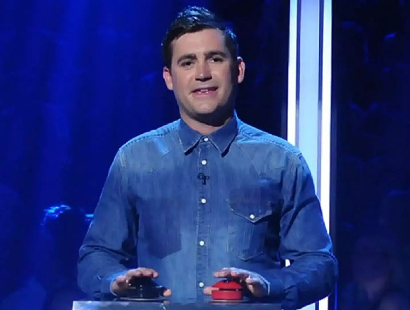 Graham Fletcher won Red or Black and picked up a £1.5 million prize, the largest in British game show history (ITV)