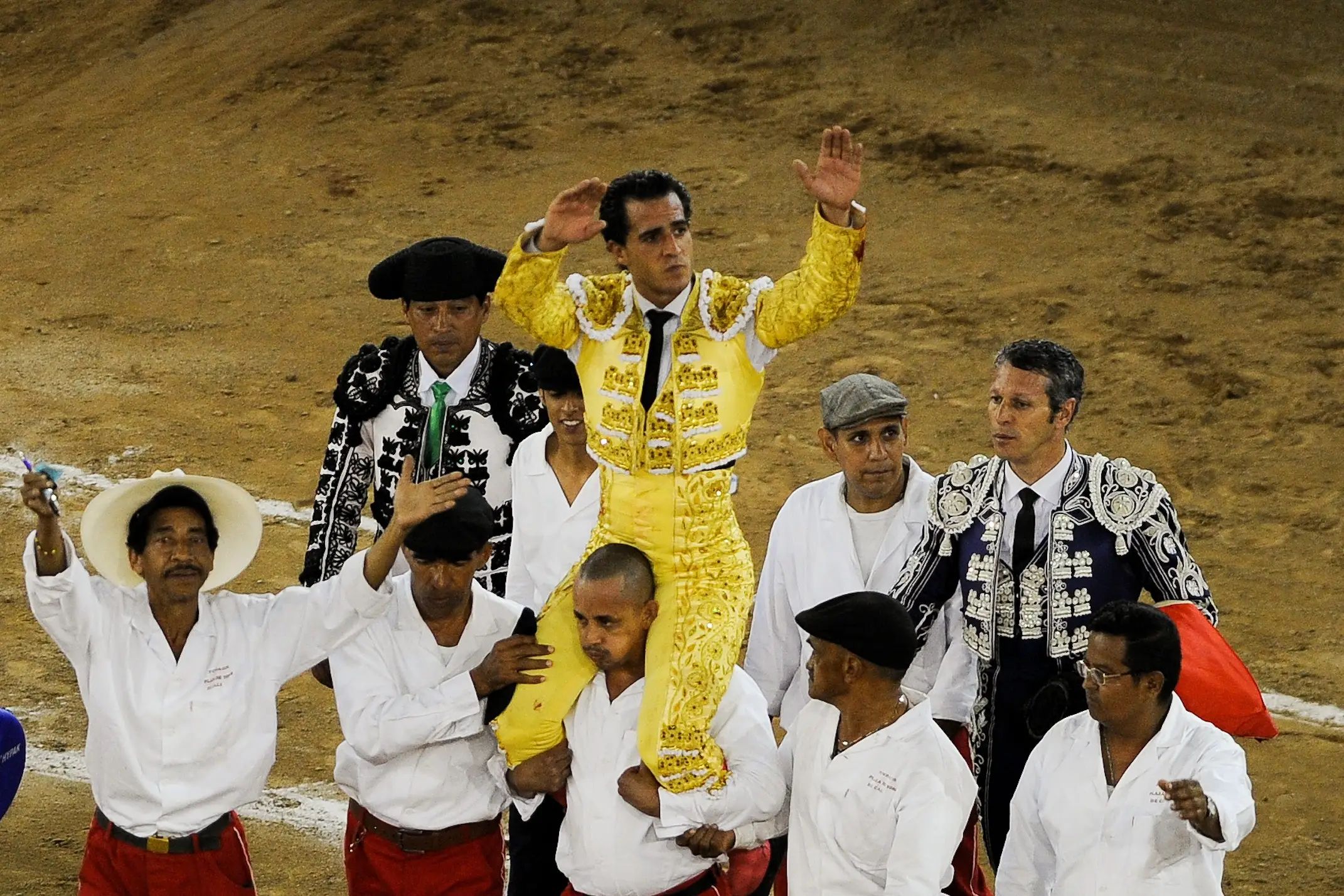 He had been injured before in the controversial 'sport'. (LUIS ROBAYO/AFP via Getty Images)