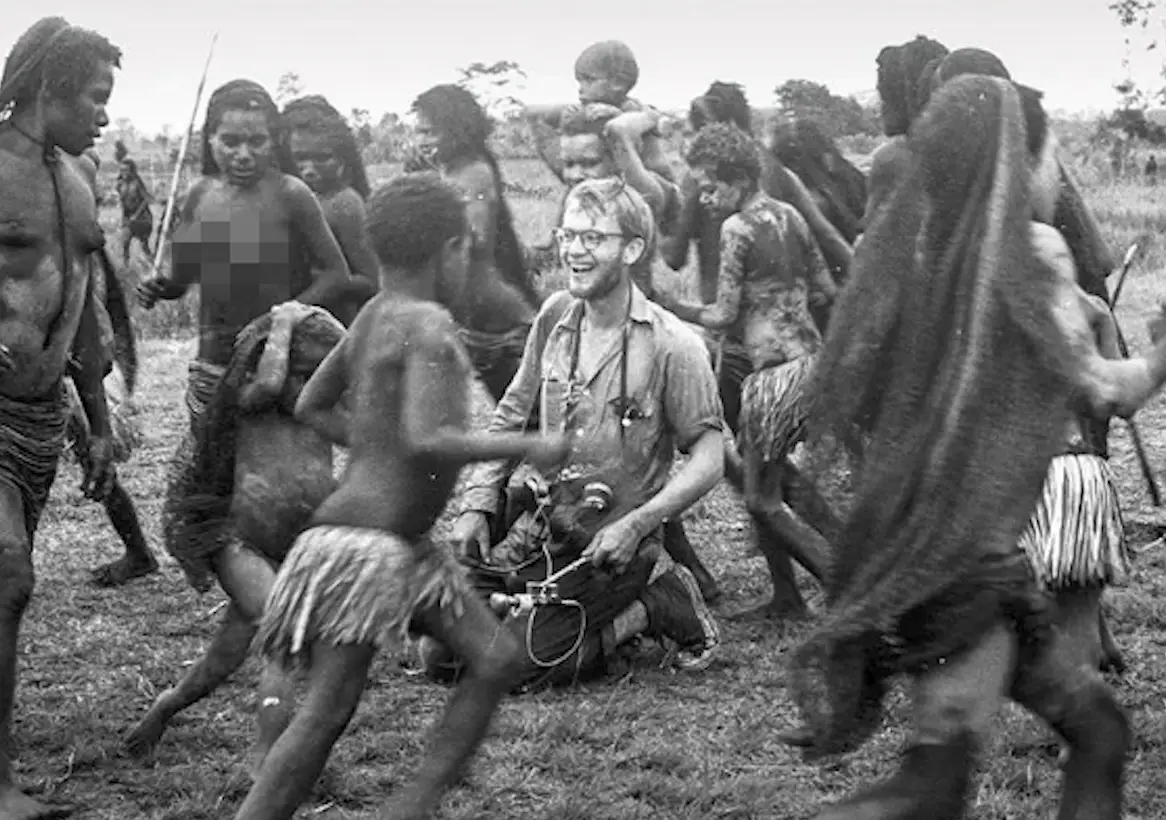 Michael Rockefeller was on his second expedition of Dutch New Guinea in 1961 when he disappeared (President and Fellows of Harvard University; Peabody Museum of Archeology and Ethnology)