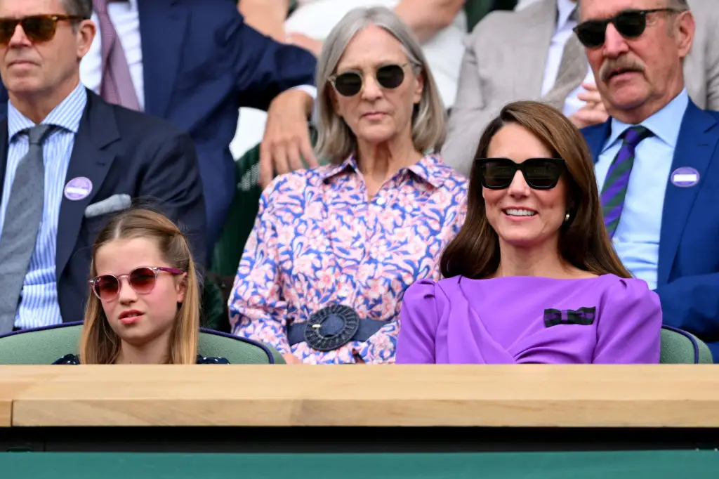 Kate attended Wimbledon with daughter, Charlotte (Karwai Tang/WireImage)