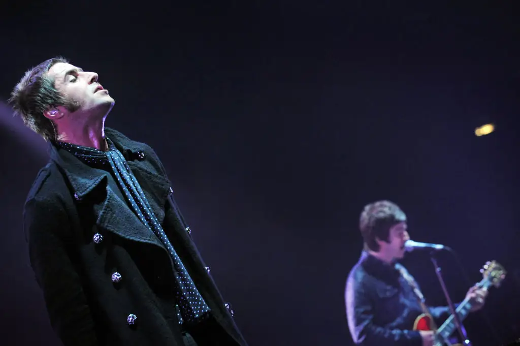 One of Oasis' last performances in 2009 (Gie Knaeps/Getty Images)
