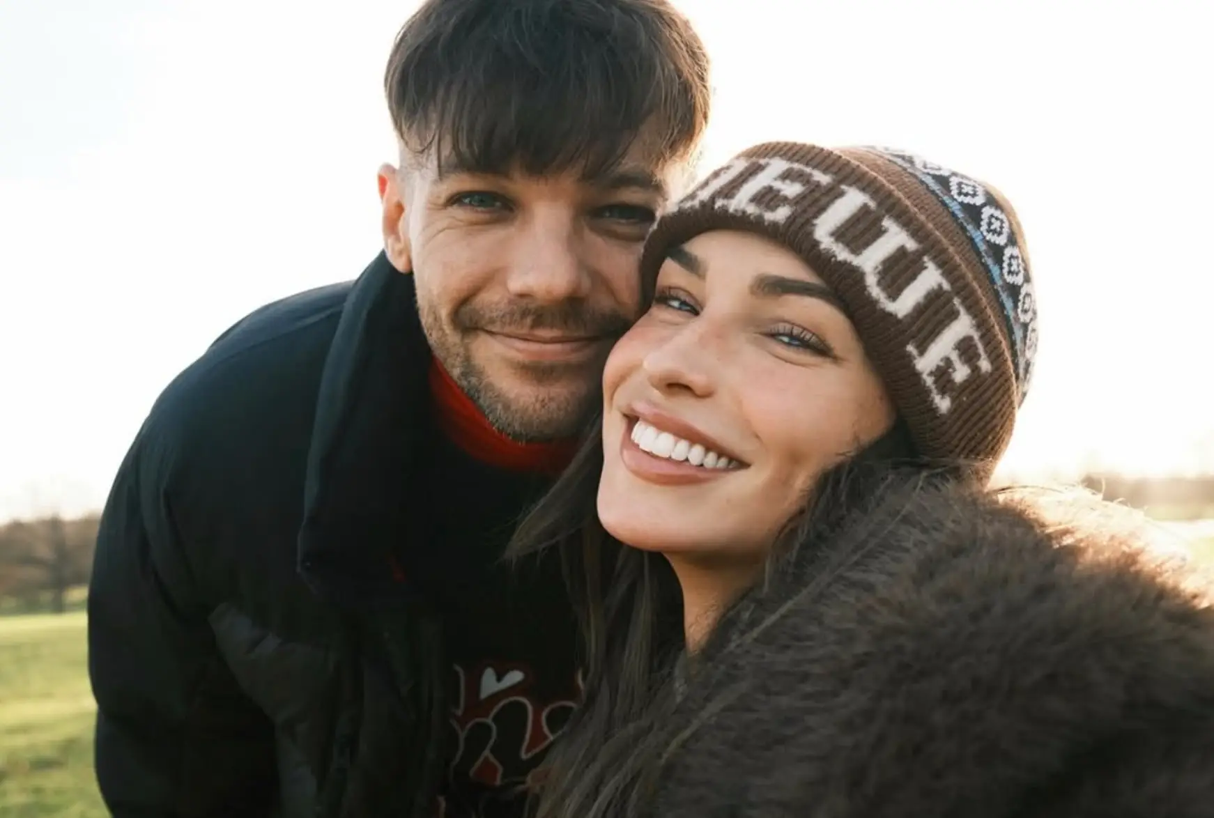 Thompson was asked to share his thoughts on Tomlinson 'stealing his girl' (Instagram/@zara_mcdermott)