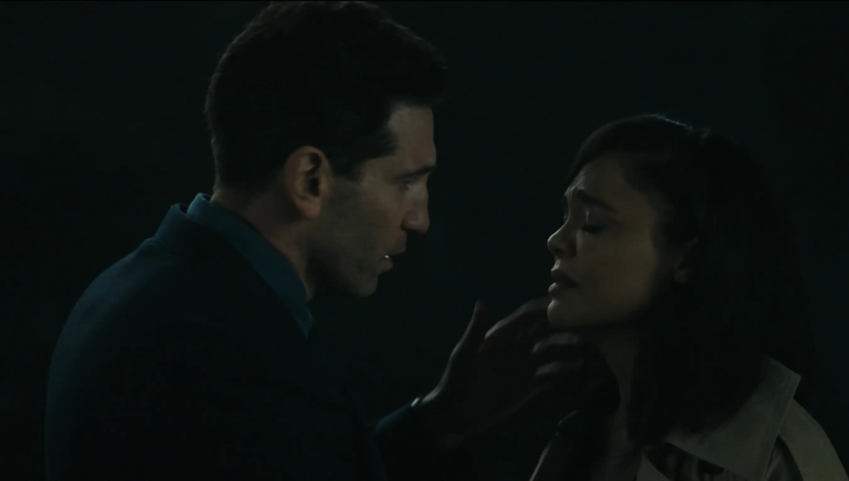 Anna and Jack have an emotional conversation about Charlotte in episode four of His & Hers (Netflix)