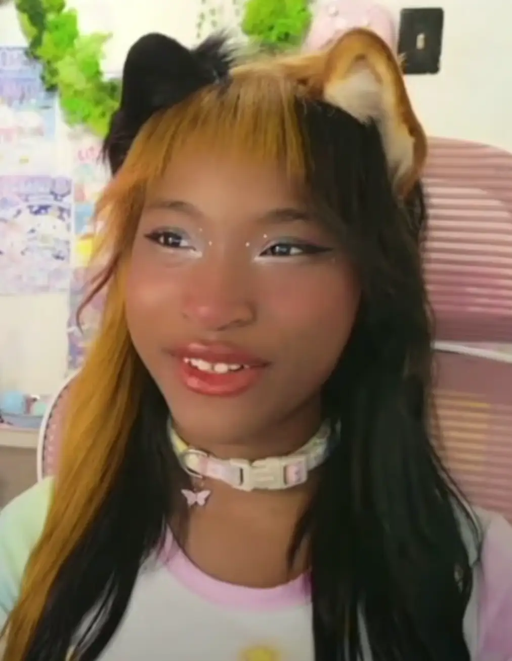 Mike showed his full support for his daughter, who identifies as a canine (ITV)