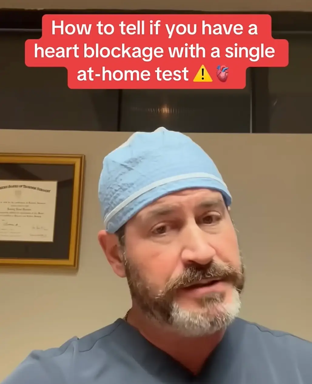 Dr London shared his hack for checking up on your heart health at home (YouTube/drjeremylondon)