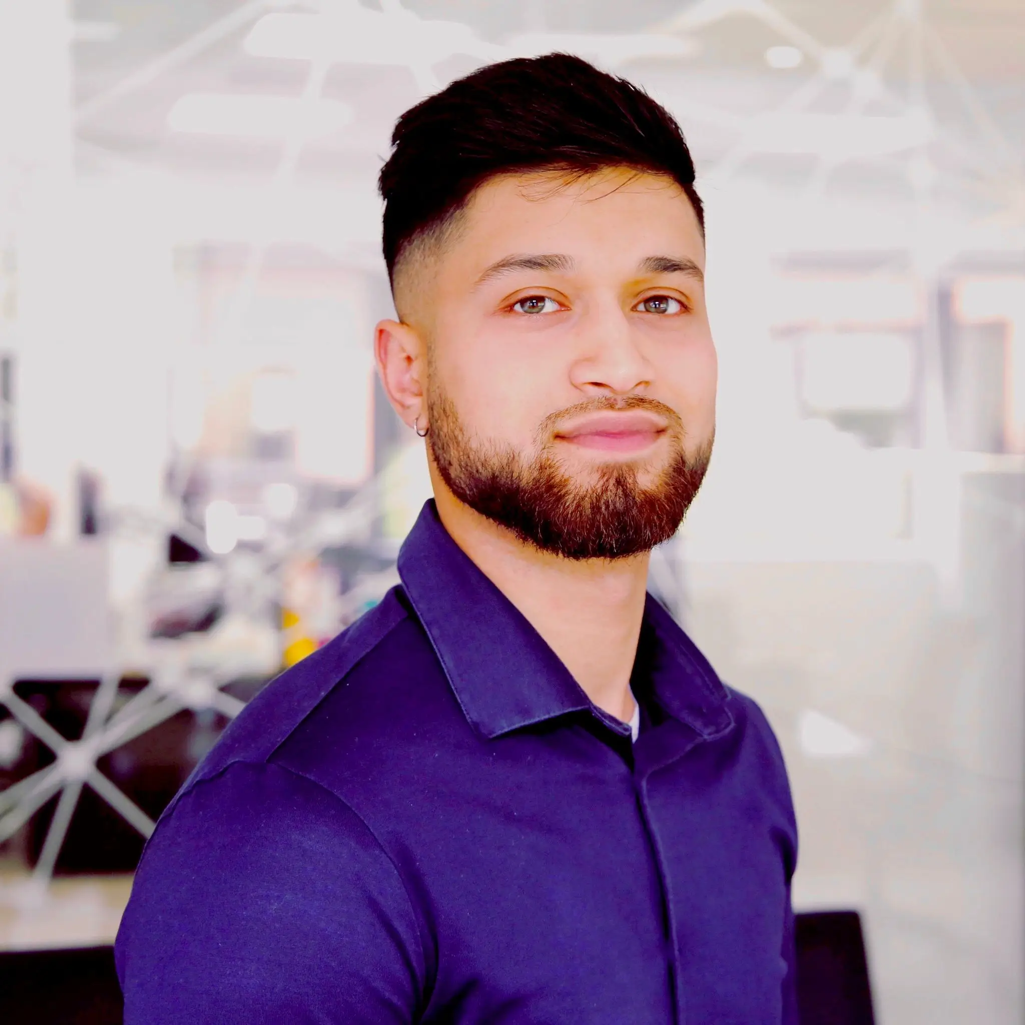 Shah Rahaman helps to run the business with the rest of his family.