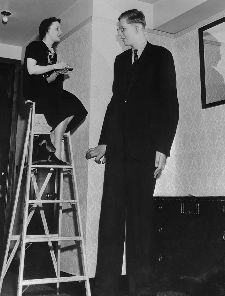 Robert Wadlow, aged 19 (Getty Images/Bettmann)
