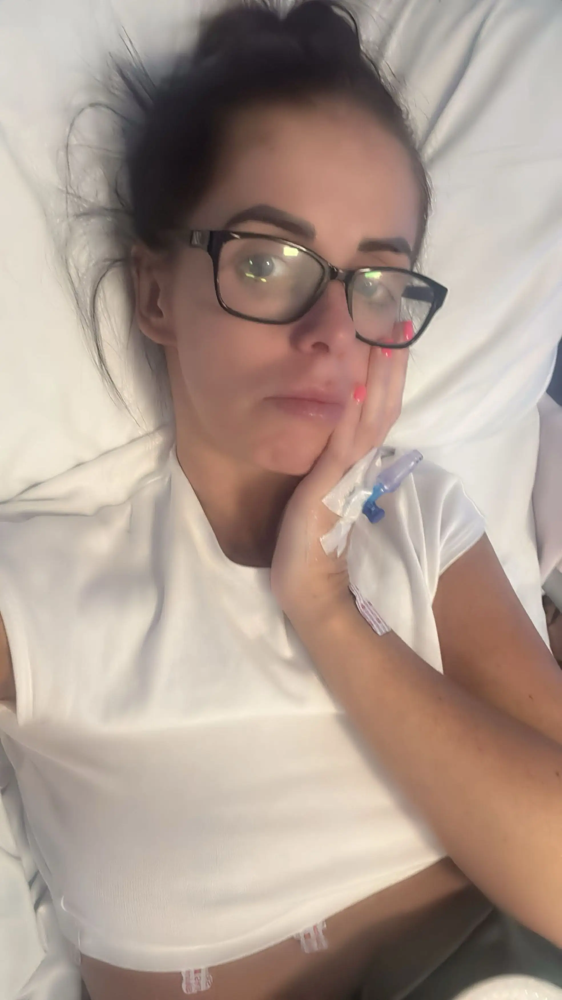 Amy Pitt initially thought the pain in her leg was because she wasn't active enough due to working from home (Kennedy News and Media)