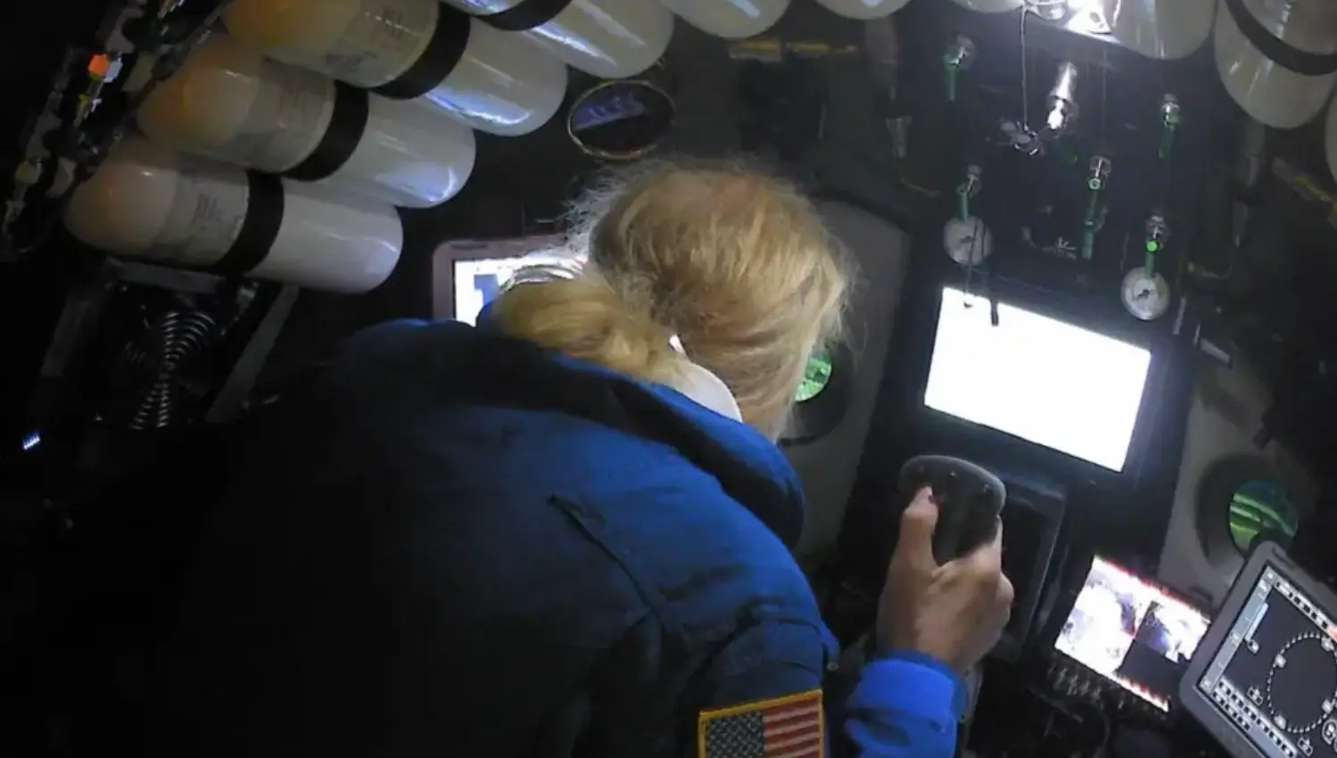 Victor Vescovo's extraordinary dive to the Mariana Trench took 12 hours in total (Atlantic Productions/Discovery Channel)