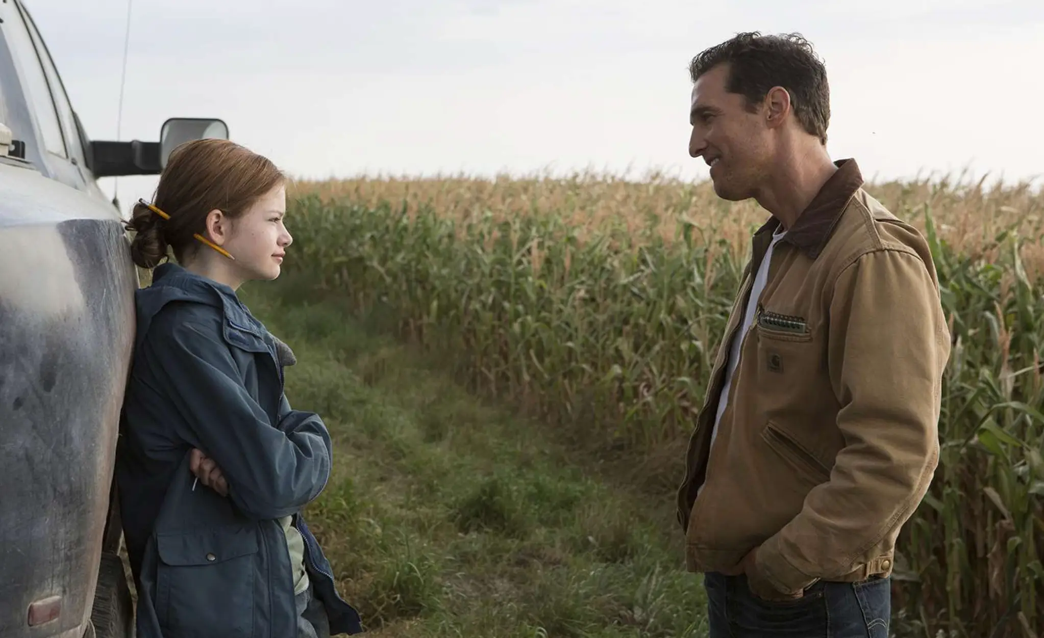 The outrageous theory claims that even Murph knew that Cooper was never a pilot (Paramount)