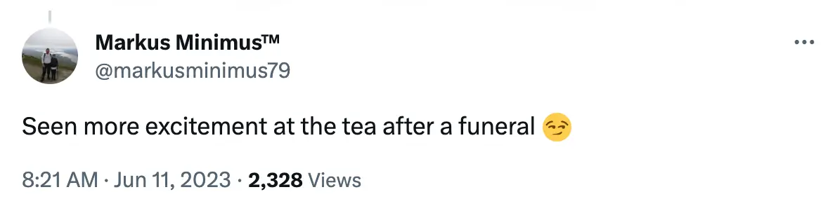 Some people online were far from impressed by their jubilation.