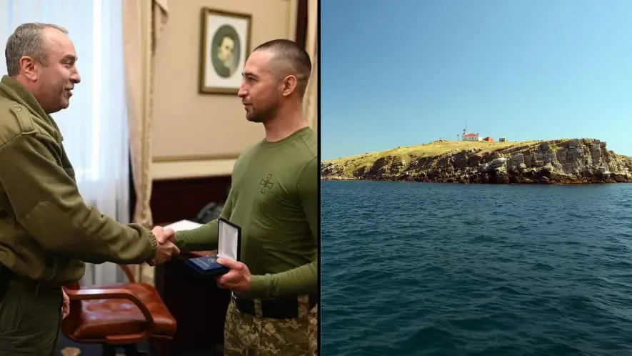 Ukrainian Soldier Who Told Russians To 'Go F**k Yourself' Awarded With Medal