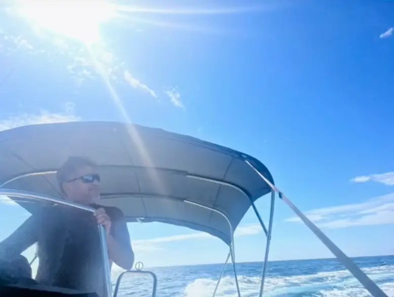 He looks pretty proud of himself. (TikTok/Camille Zea)