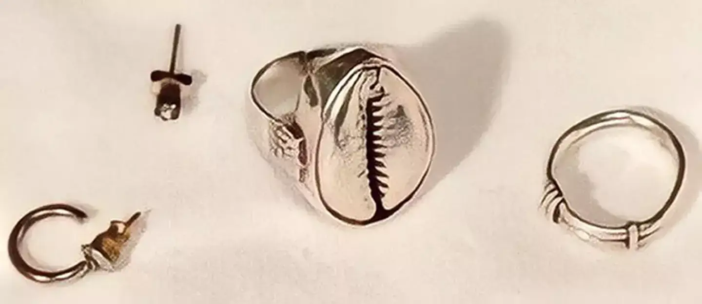 She was wearing distinctive jewellery at the time of her death in October 2004 (PA)