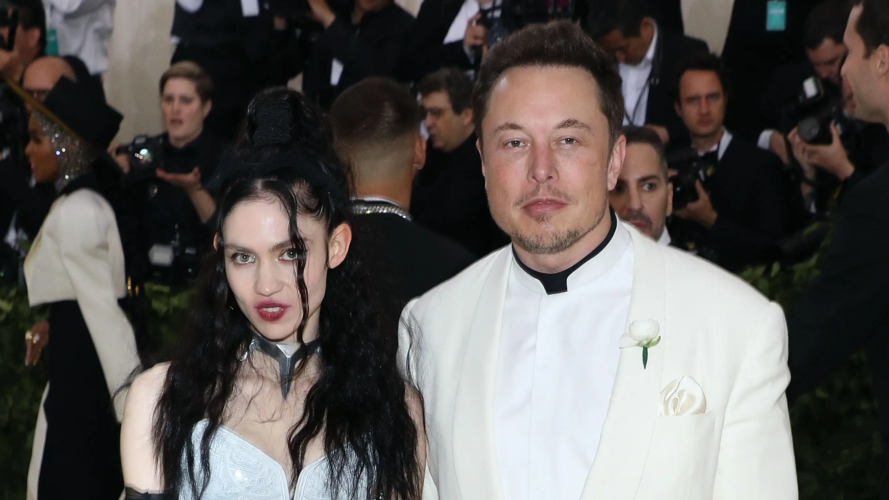 Elon Musk's ex-girlfriend Grimes speaks out after he was accused of giving ‘Nazi gesture'