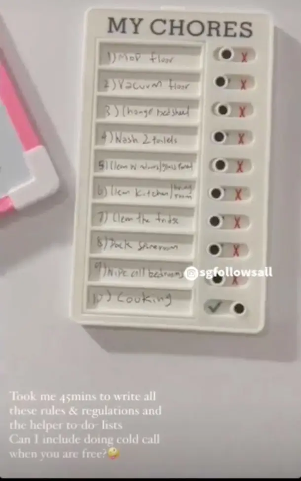 People online have criticised the employer.