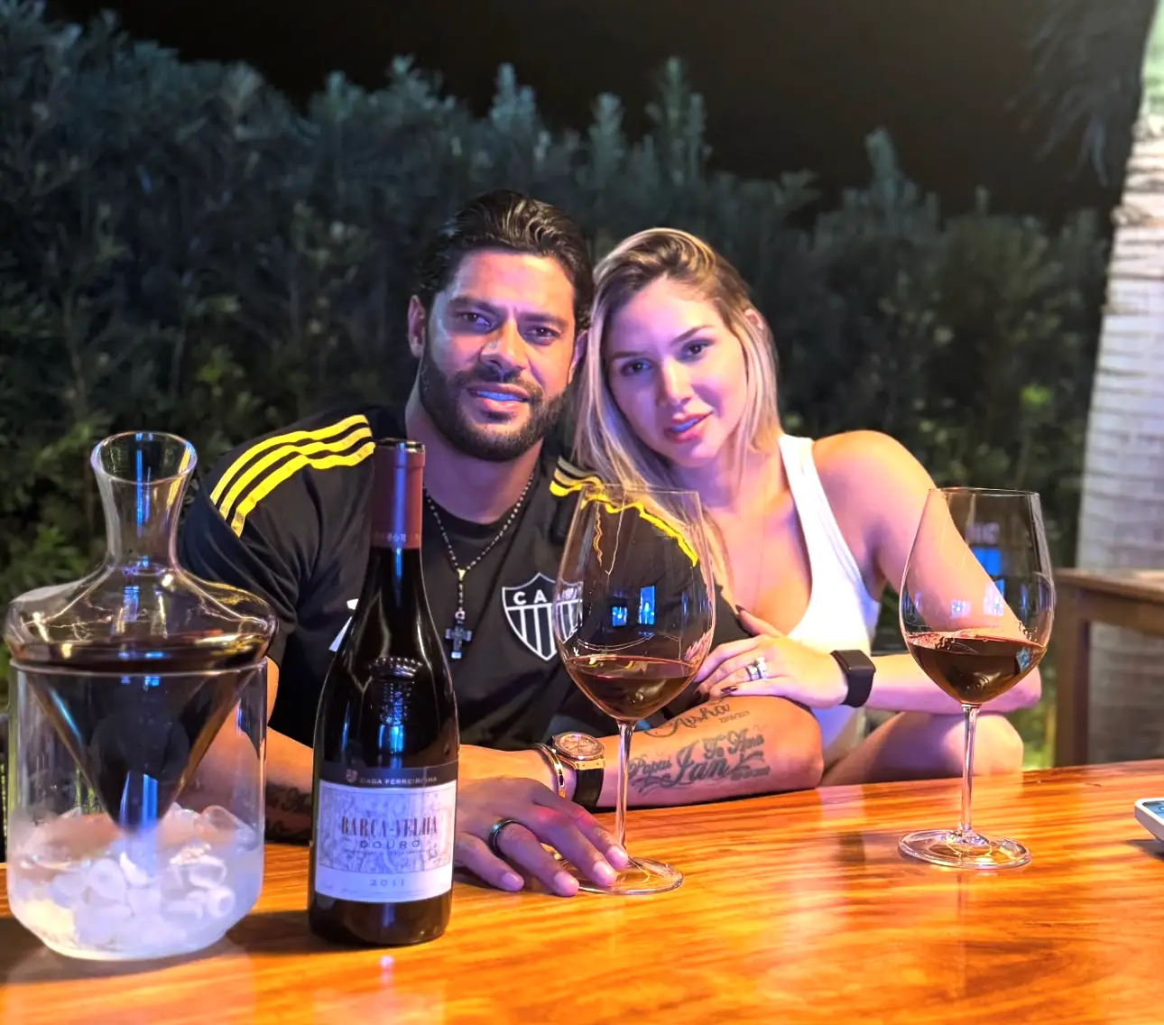 Hulk's wife is his ex-wife's niece (Instagram/@hulkparaiba)