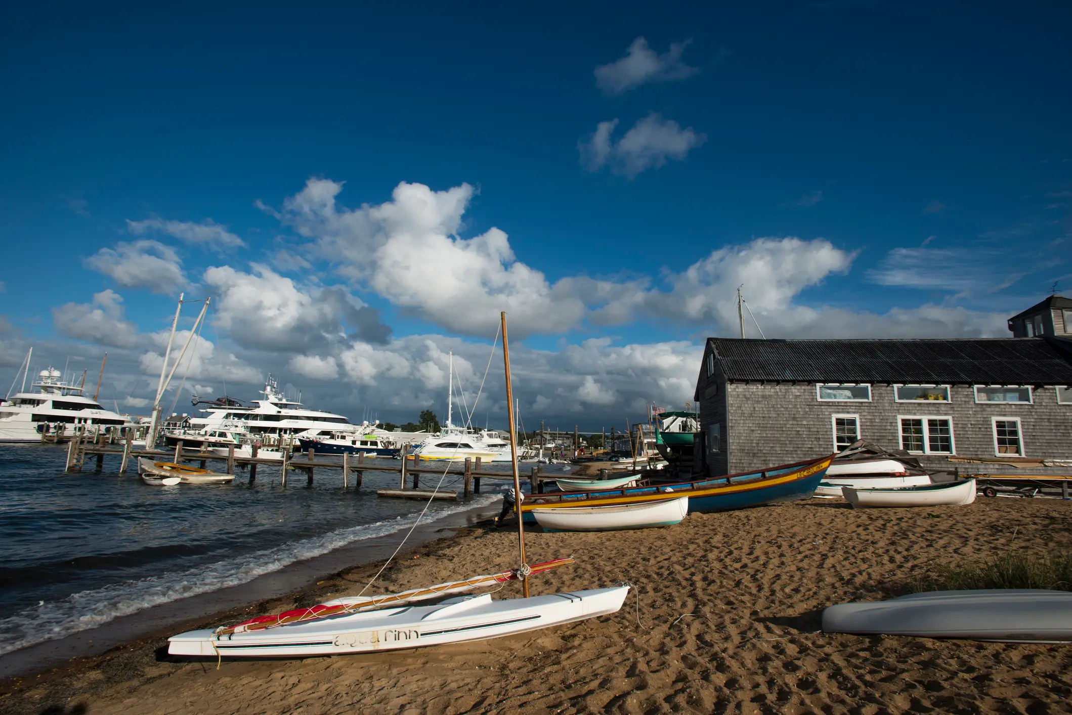 Martha's Vineyard was one of the filming locations on Jaws. (Rick Friedman/Getty Images)