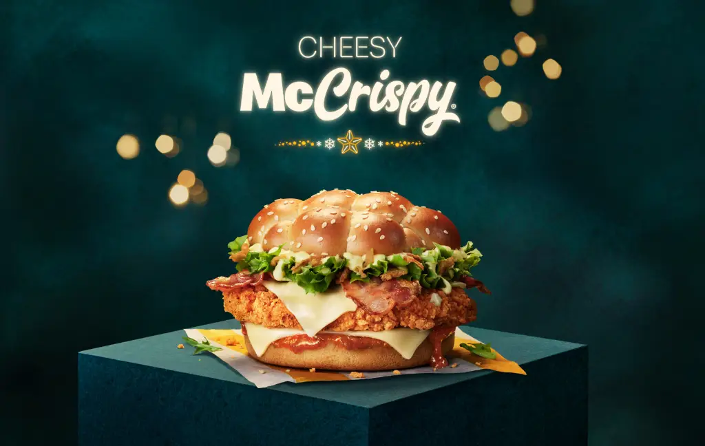 A brand-new burger for Xmas. (McDonald's)