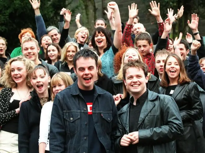 The pair were on Byker Grove (BBC) 