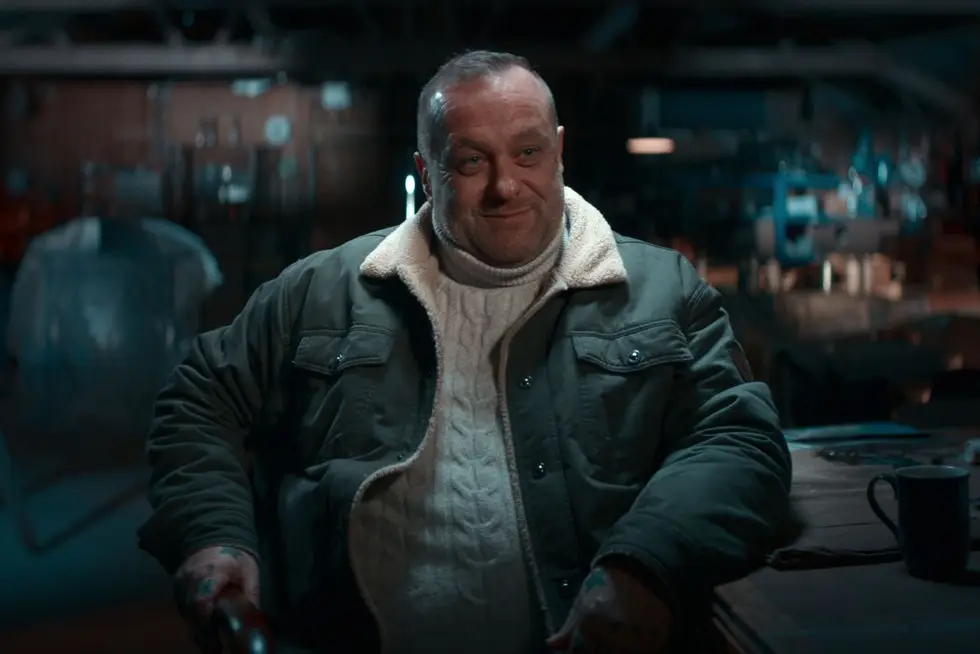 Lee Wenham, who was involved in the heist, speaks in the documentary (Netflix)