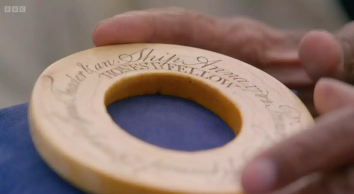 The Antiques Roadshow expert said he did 'not want to put a price' on the item (BBC)