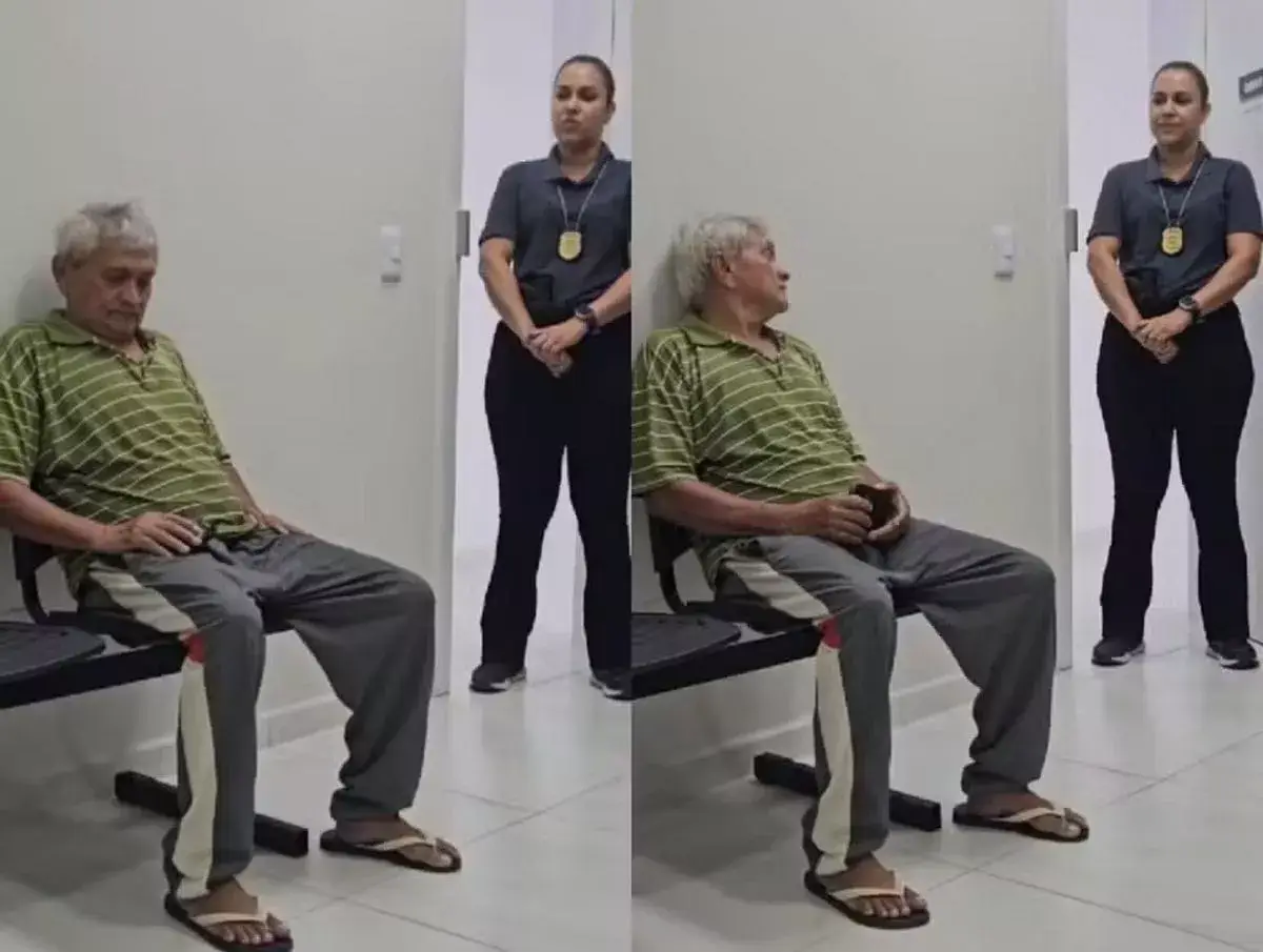 She finally came face-to-face with Raimundo Gomes 25 years after the killing (AscomPCRR/GIslayne Silva de Deu)