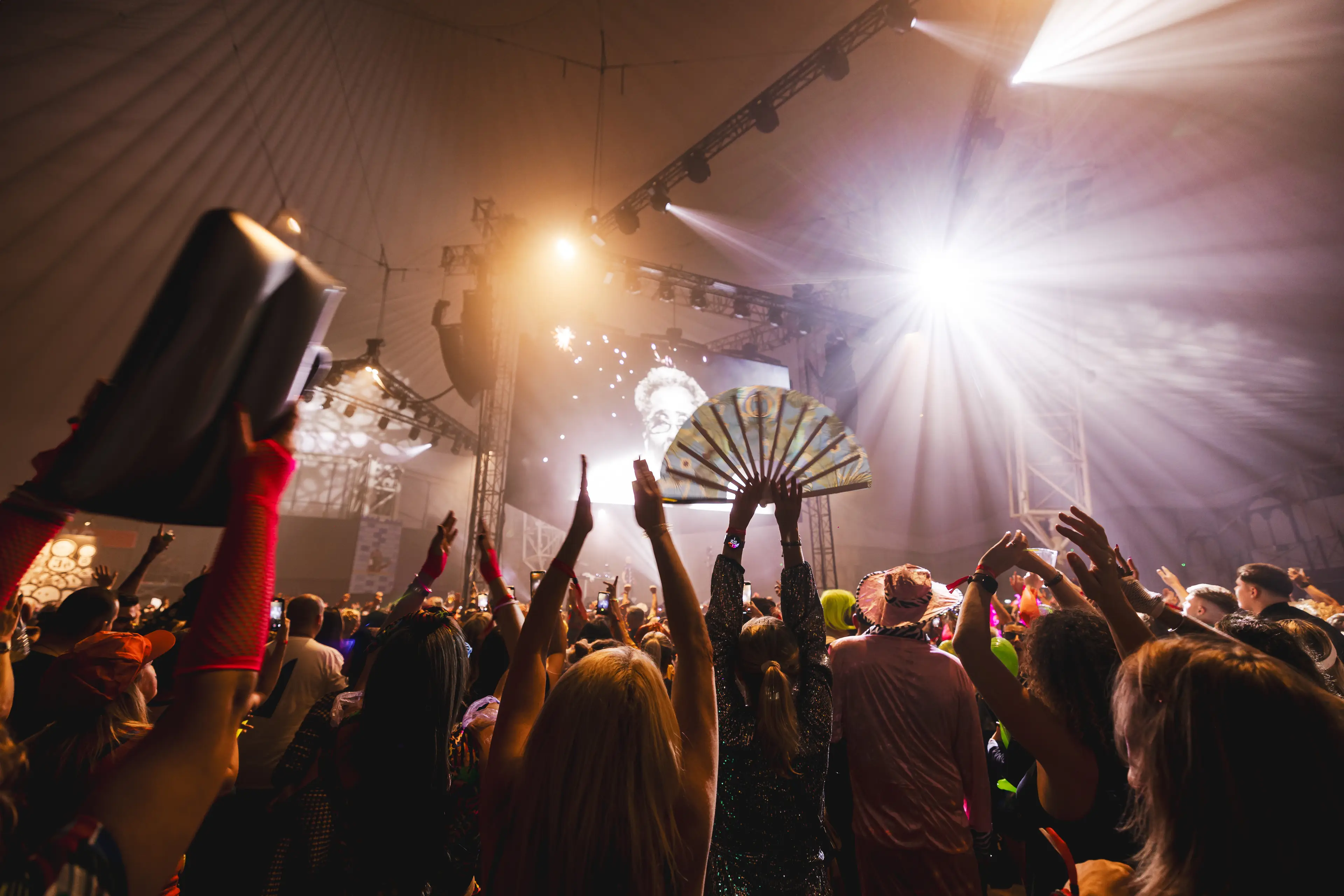 A shot of Butlin's Big Weekenders