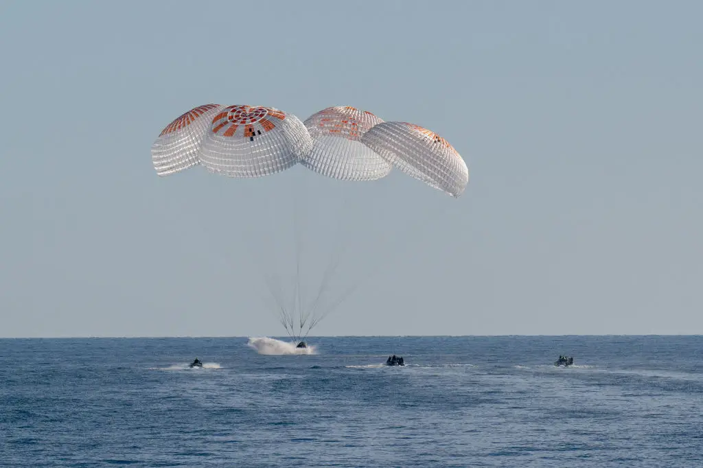 Their journey back to Earth went on without a hitch (NASA/Keegan Barber/Handout/Anadolu via Getty Images)