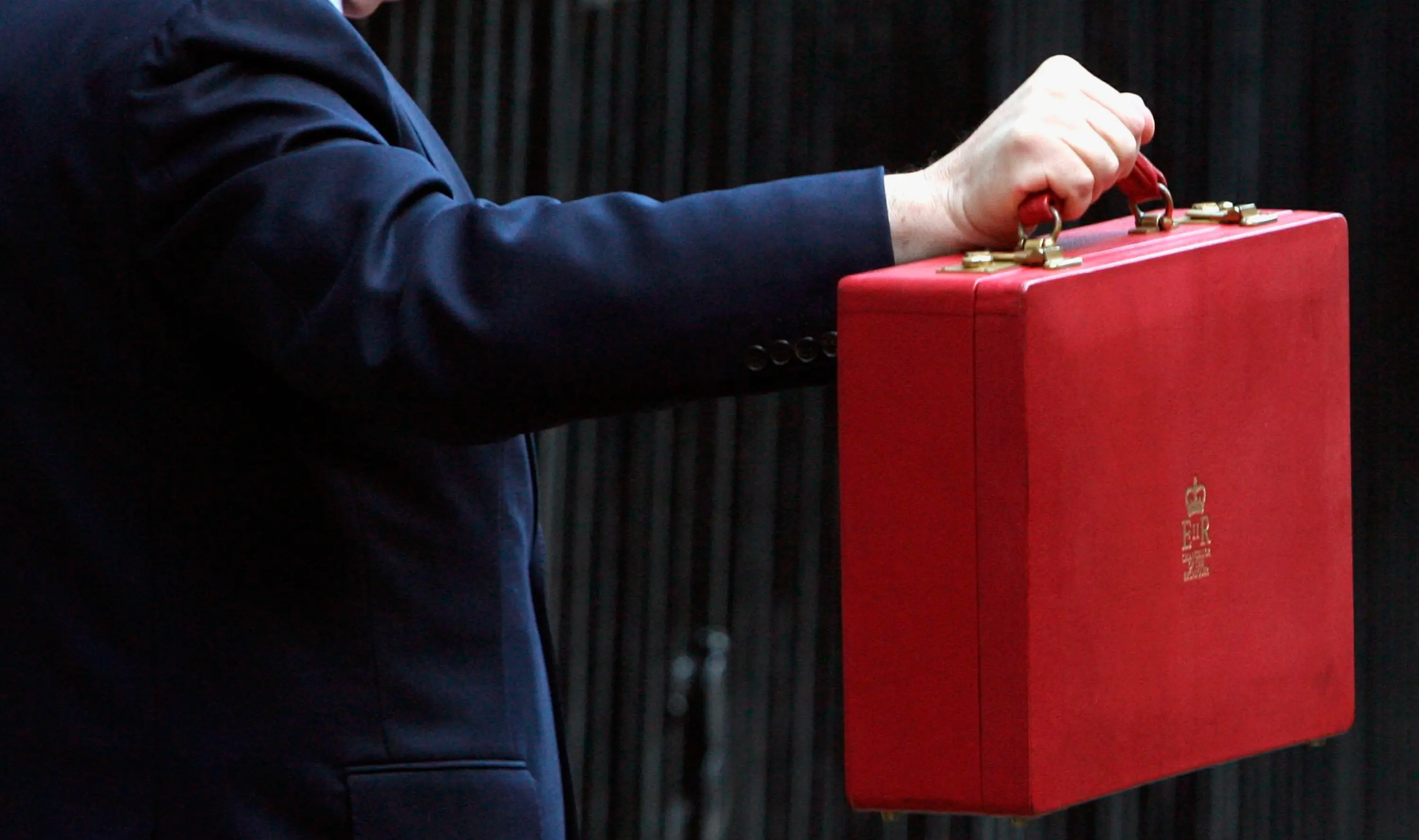 The physical Budget will be brought to the House of Commons in the ministerial red box, which is used to carry official government documents (Matt Cardy/Getty Images)