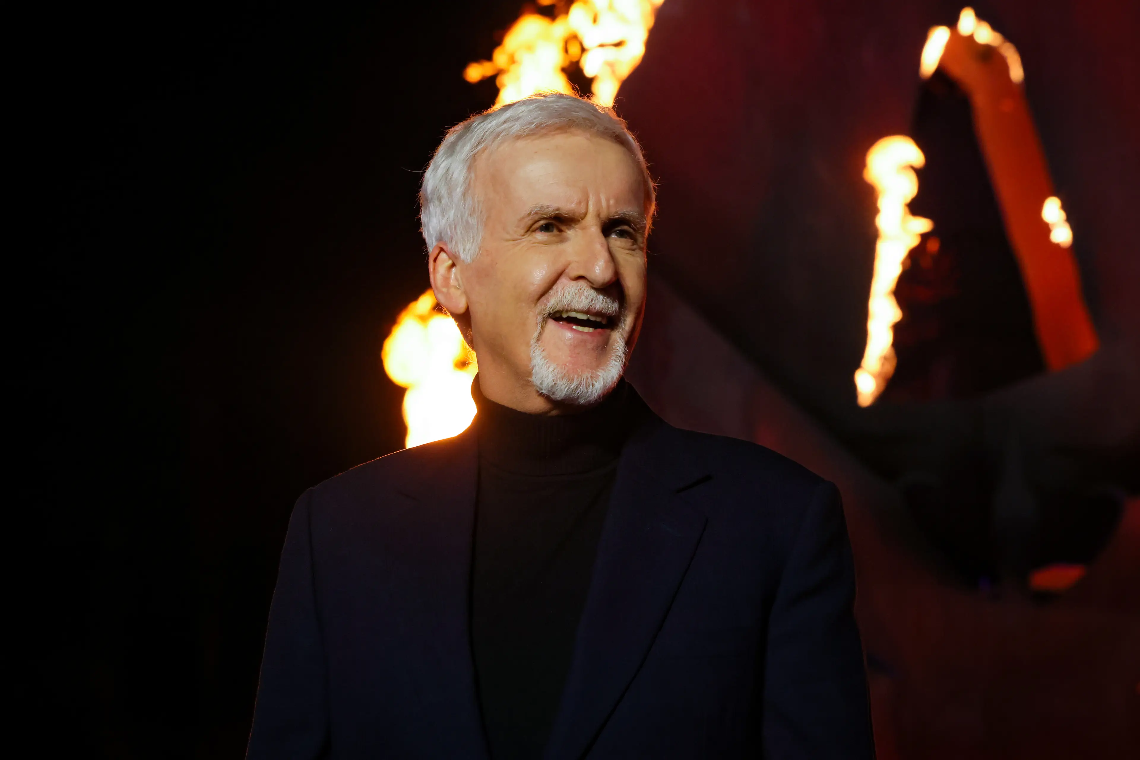 The latest instalment in Cameron's Avatar series is in cinemas now (Rodin Eckenroth/Getty Images for 20th Century Studios)