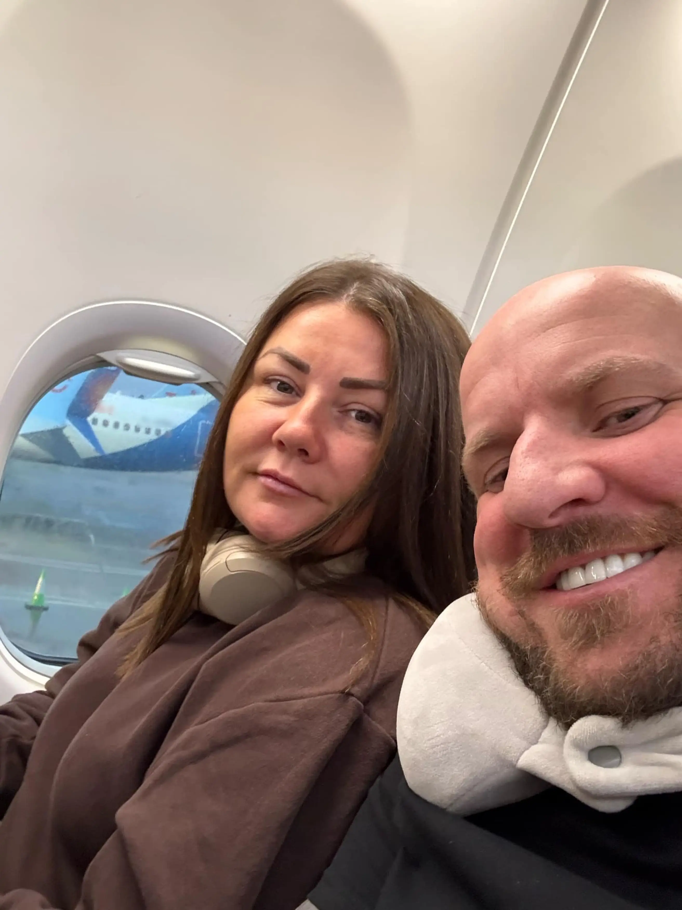 He'd been surprised with the trip for his 40th. (Kennedy News and Media)