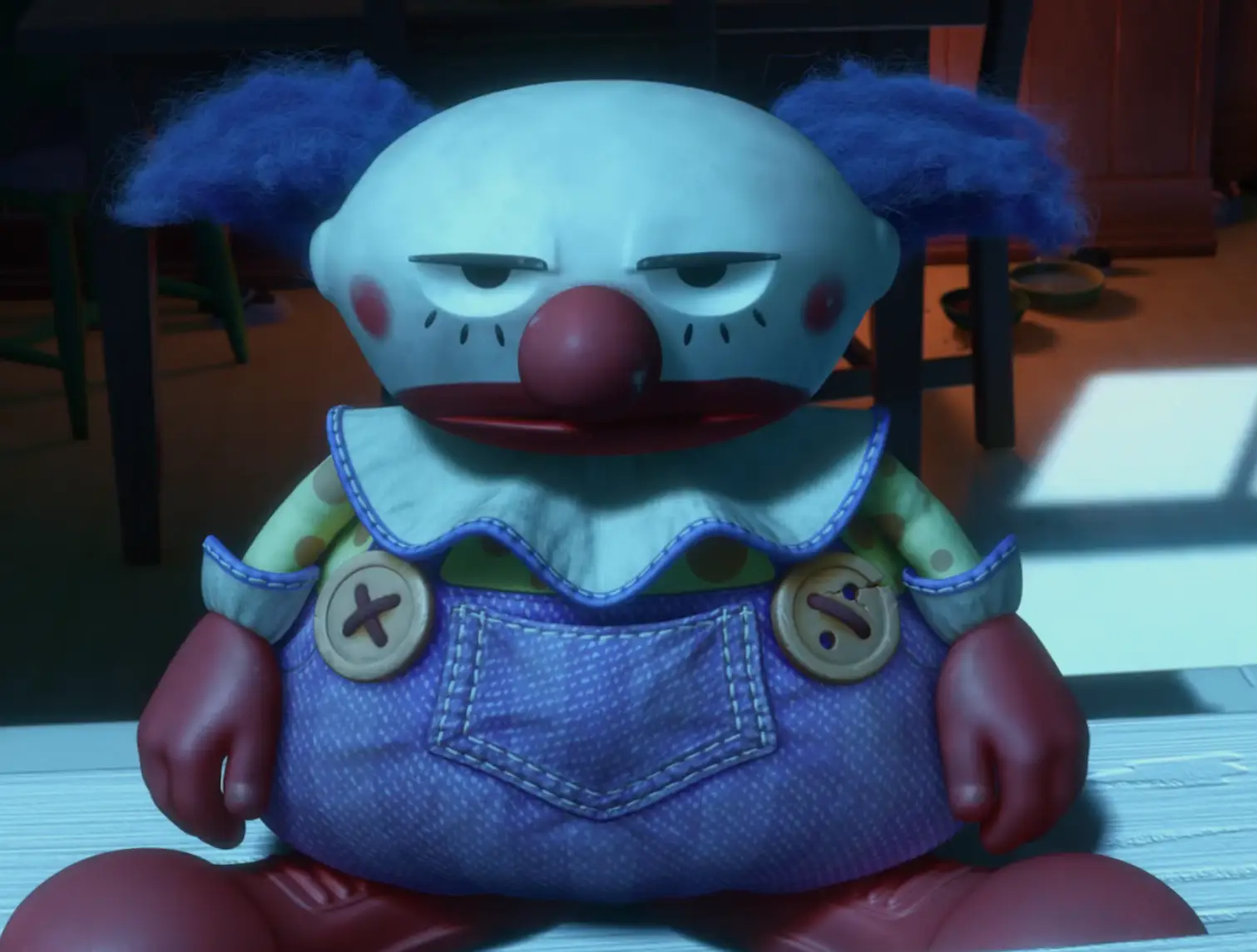 Chuckles appeared in Toy Story 3 (Pixar)