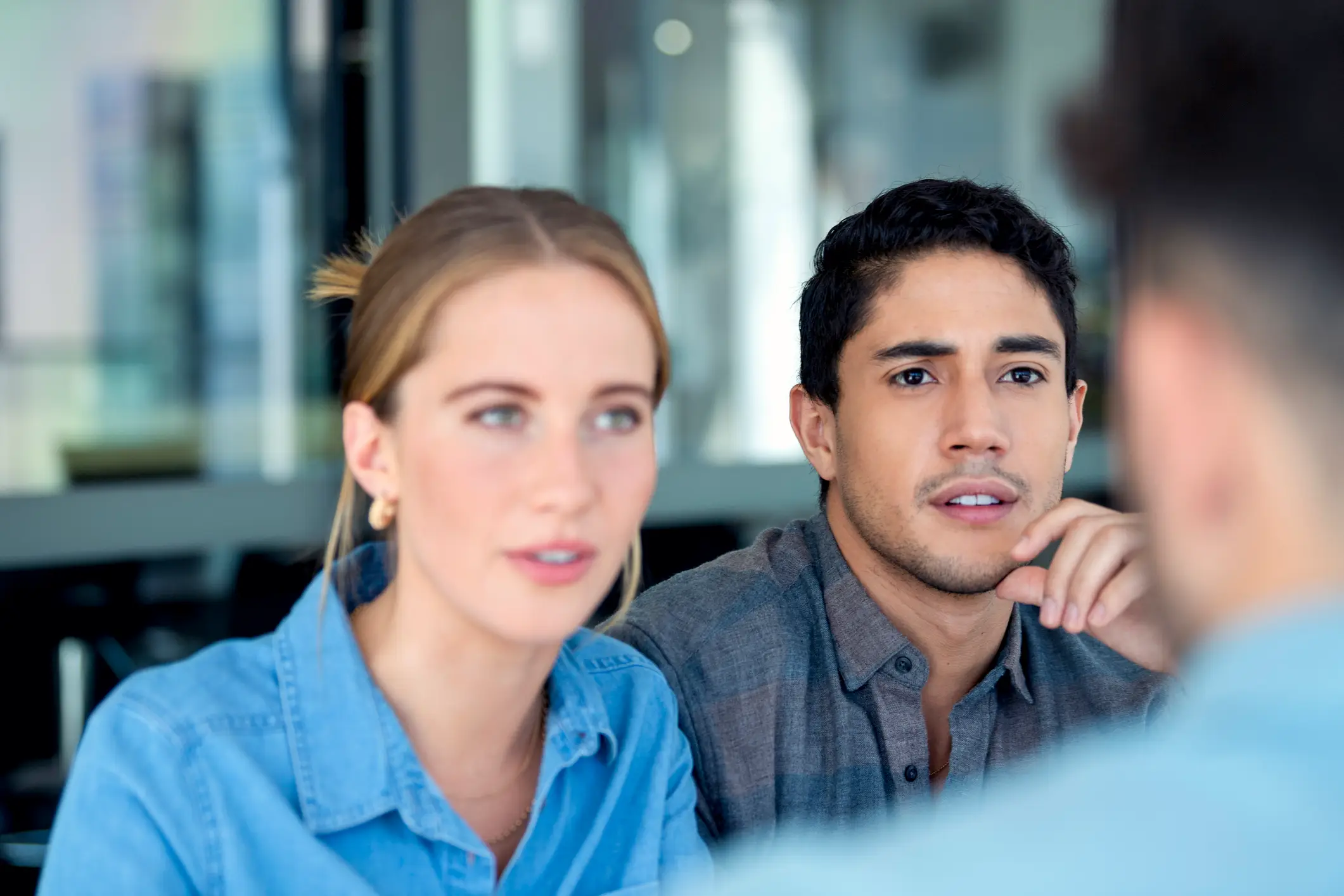 They're probably wondering what you're saying (Getty Stock Images)