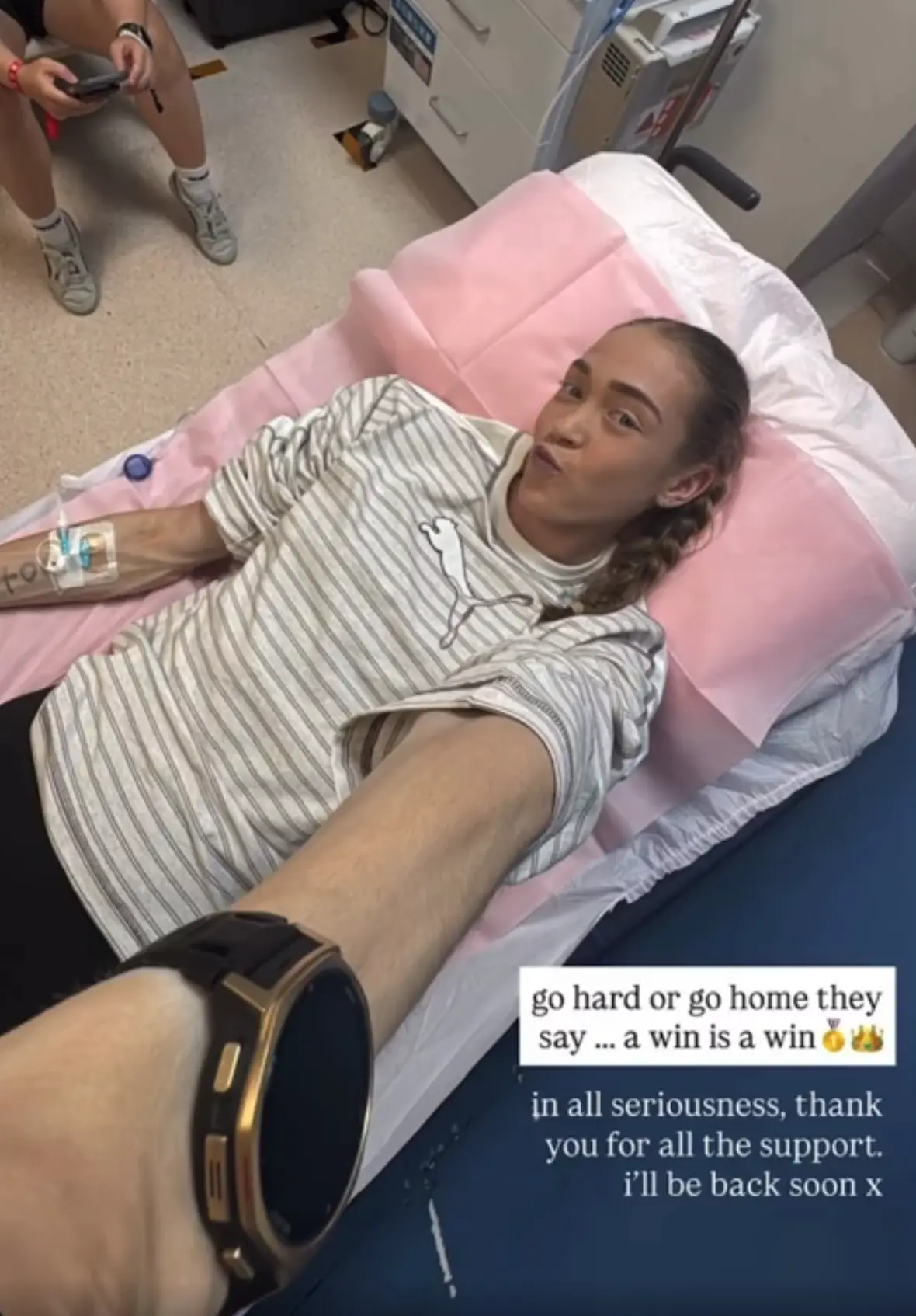 Joanna Wietrzyk appeared super casual on Instagram after this strange turn of events (Instagram/@joannawietrzyk)