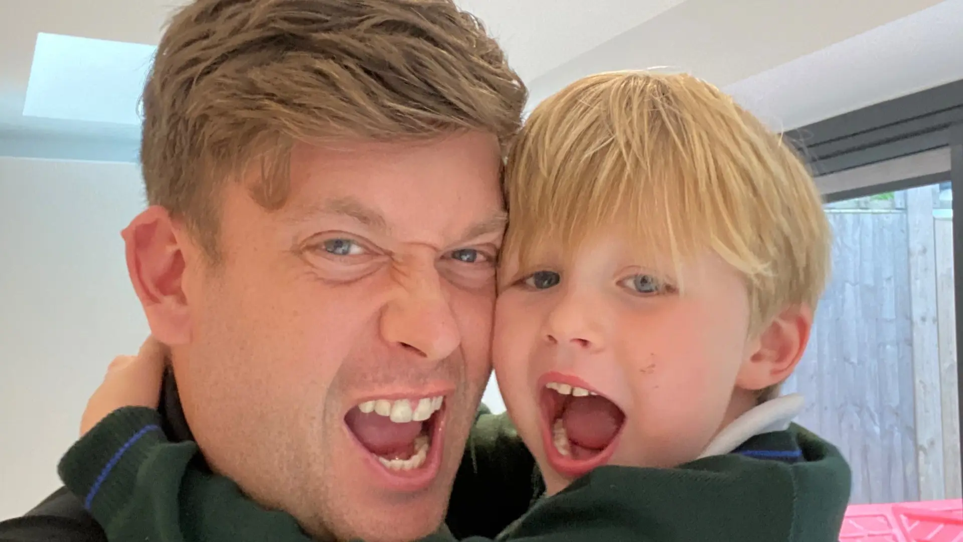 Ceri Menai-Davis carried 20kg with him on the London Marathon this year in honour of his son Hugh (Ceri Menai-Davis)