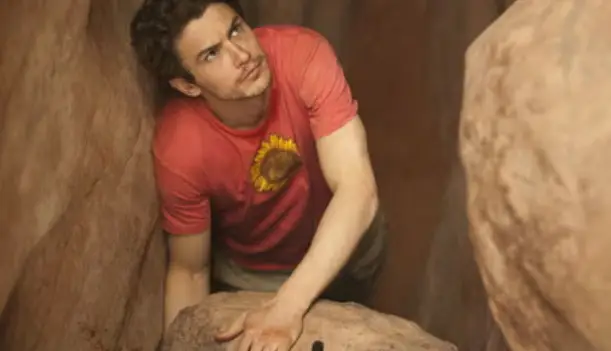 James Franco as Aron Ralston in 127 Hours (Warner Bros/Searchlight Pictures)