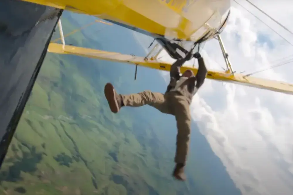 The new film features Cruise's most death defying stunt yet (Paramount Pictures)