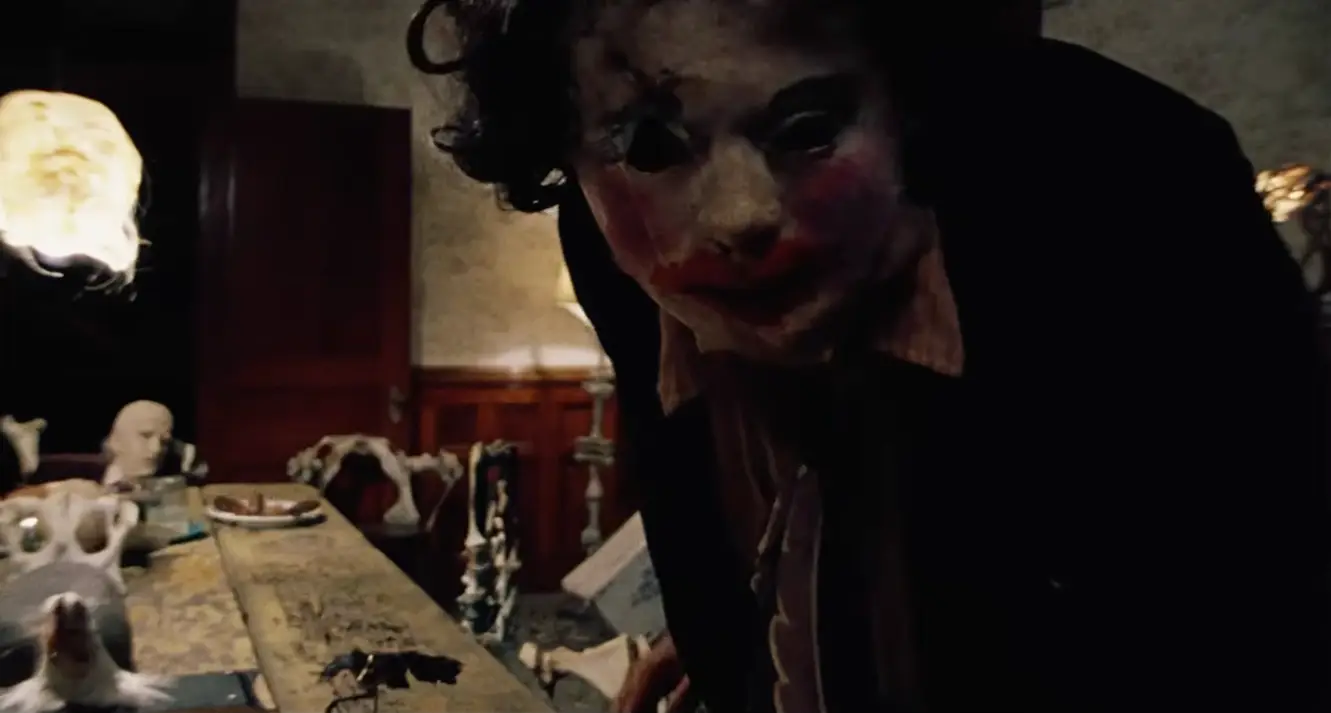 Leatherface actor Gunnar Hansen was 'soaking wet' under his costume (Bryanston Distributing Company)
