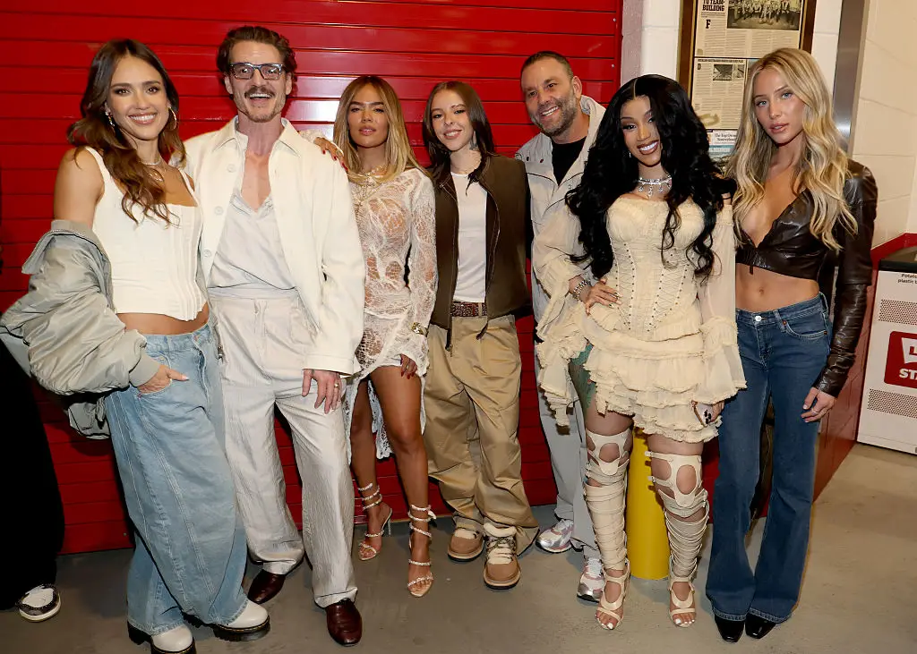 You might have spotted Cardi B, Jessica Alba, and Pedro Pascal during the performance (Ronald Martinez/Getty Images)