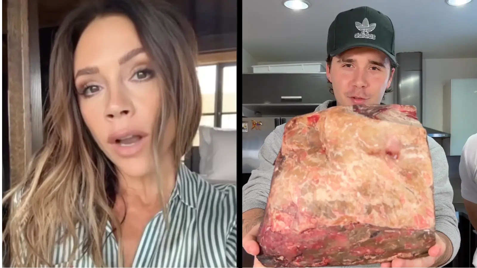 Victoria Beckham/Instagram. brooklynpeltzbeckham/Instagram.