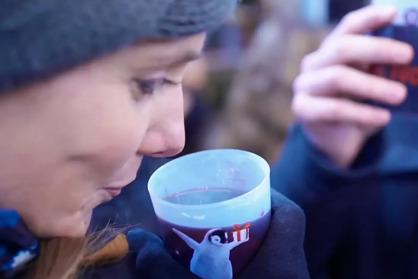 This is one of the cheapest places to get your mulled wine (YouTube/Grenoble Alpes)