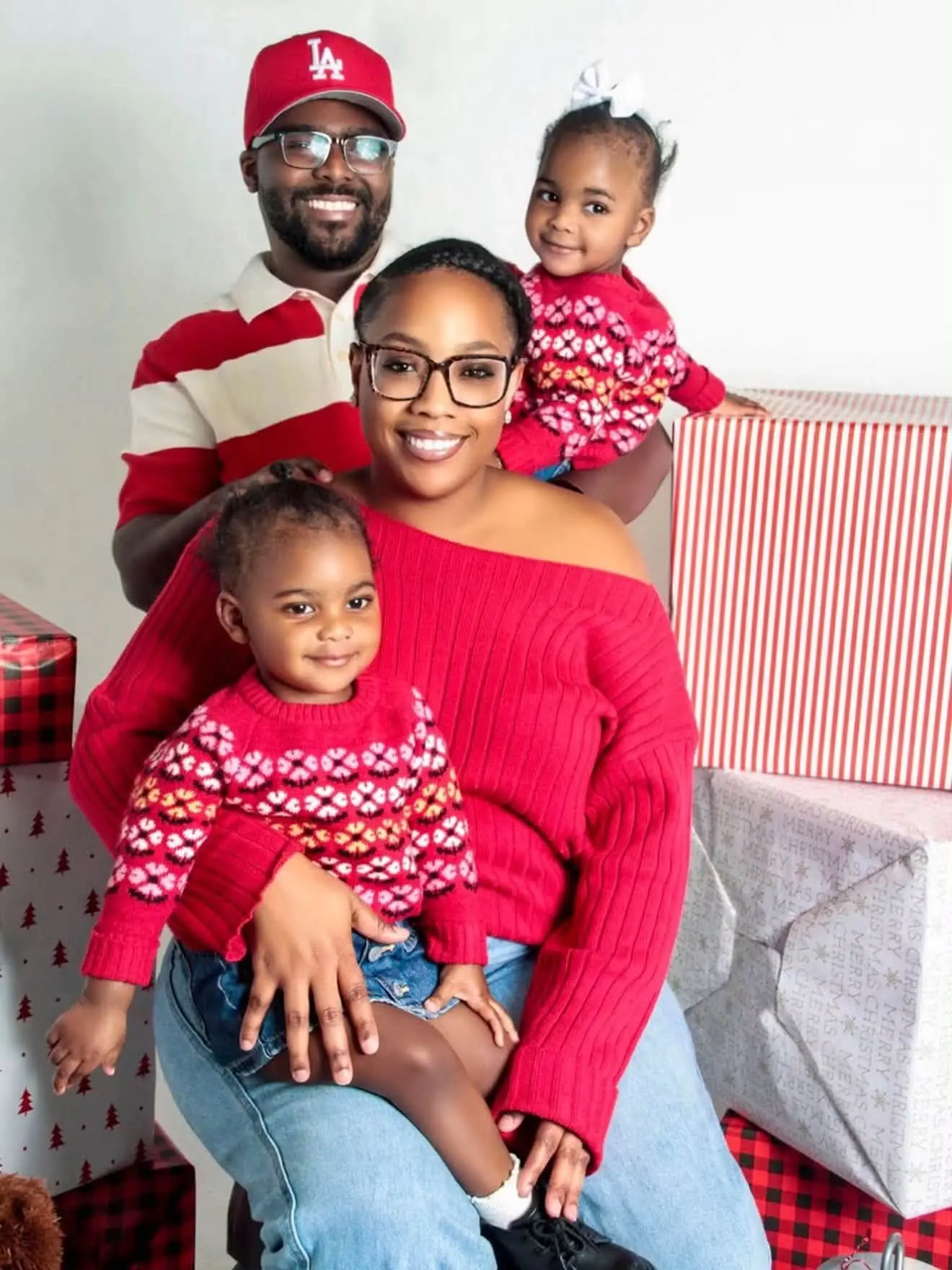 Kameron Glasgow witnessed his wife and two-year-old daughter die in a freak lightning strike in Florida (GoFundMe)