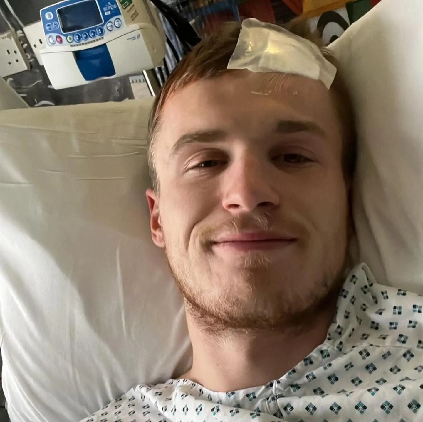 Kieran Shingler has a Grade 3 astrocytoma (SWNS)