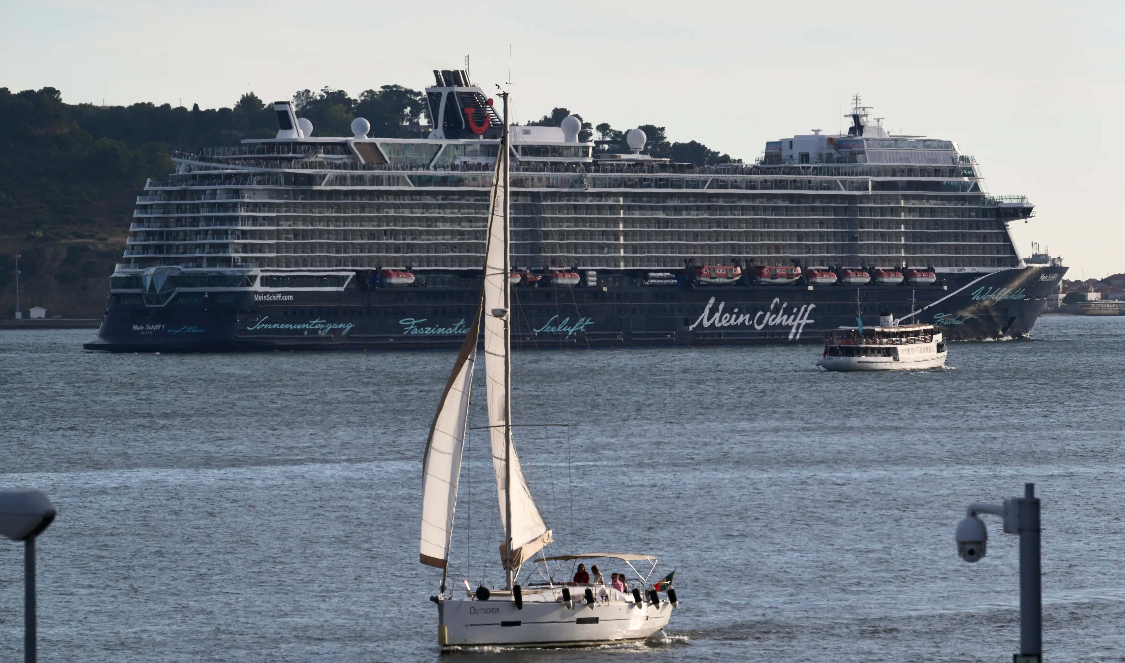 The cruise passengers were enjoying a trip off the ship (Horacio Villalobos#Corbis/Corbis via Getty Images)