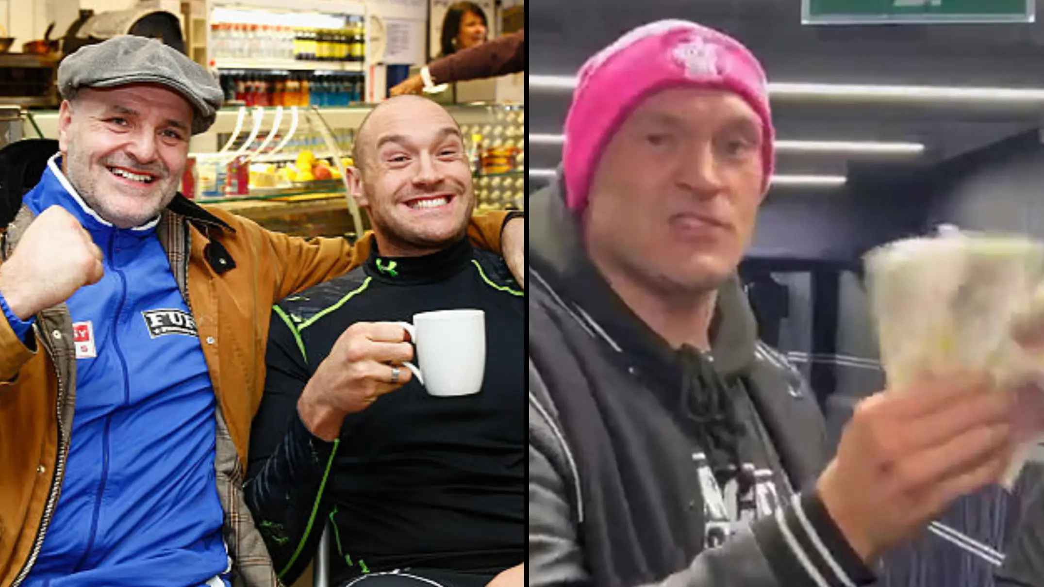 Julian Finney / Getty Images  Twitter / Frank Warren